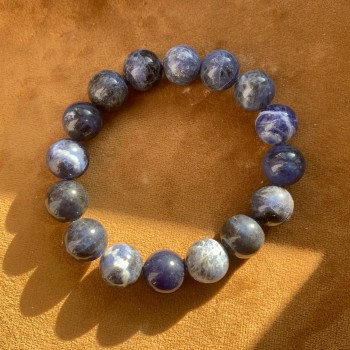 Promo - Bracelet perles Sodalite ∅12mm