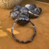 Bracelet perles Sodalite ∅4mm