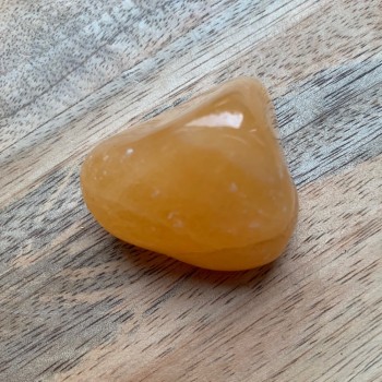 PROMO - Pierre roulée Calcite orange 40/49